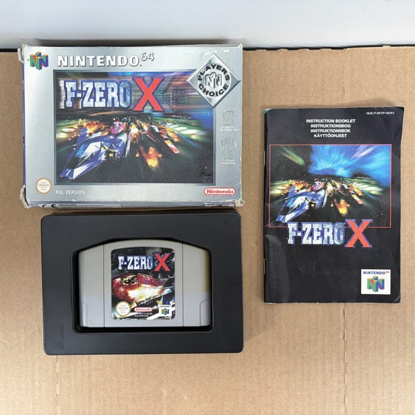 *$1 RESERVE* F-Zero X - Nintendo 64 / N64 Game (Auction No 10) Carousel 1