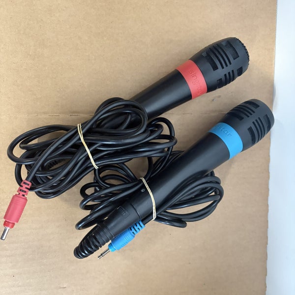 *$1 RESERVE* 2x SingStar Mics for PlayStation 2 / PS2 (Auction No 23) Carousel 1