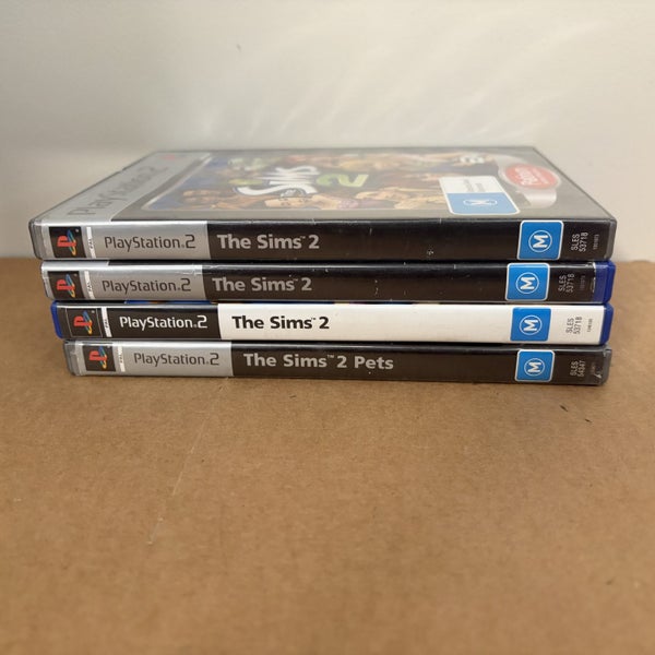 *$1 RESERVE* 4x PlayStation 2 / PS2 Sims Bulk Games Bundle (Auction No 58) Carousel 1