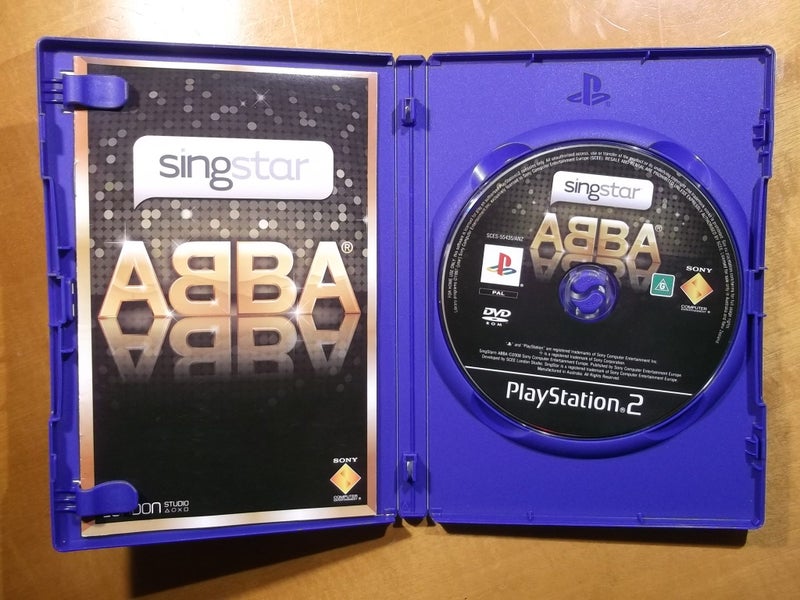 SingStar ABBA - PS2 Game - Tested Working Carousel 2