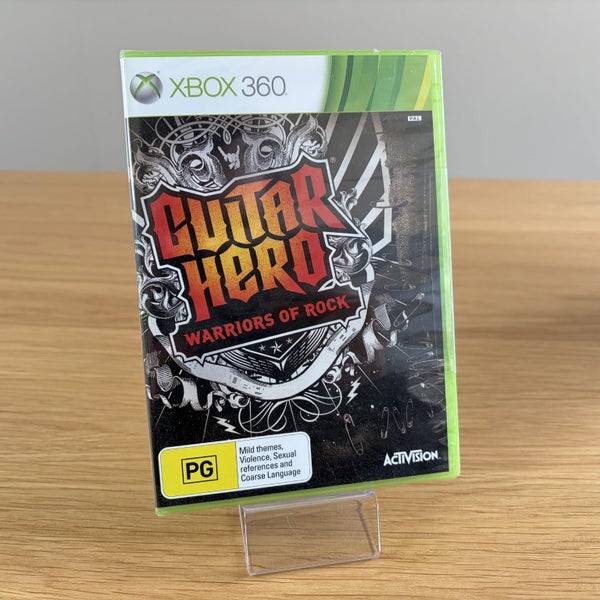 (NEW SEALED) Guitar Hero: Warriors of Rock - Xbox 360 Game Carousel 1