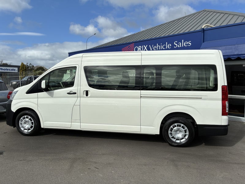2021 Toyota Hiace ZX Minibus 10 Seater | Trade Me Motors