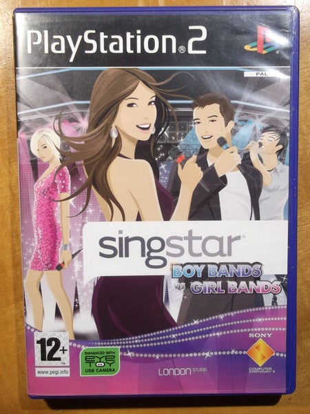 SingStar Boybands vs Girlbands - PS2 Game - Tested Working Carousel 1