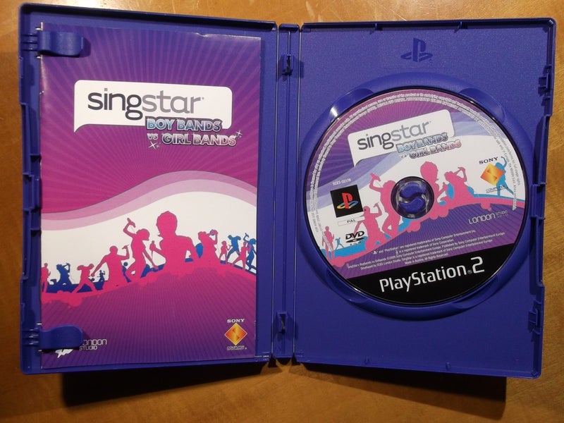 SingStar Boybands vs Girlbands - PS2 Game - Tested Working Carousel 2