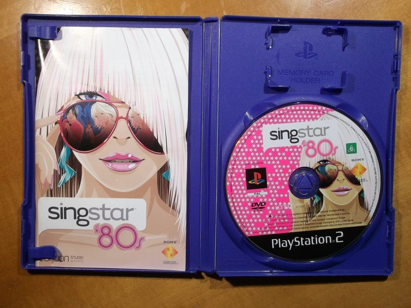 SingStar '80s - PS2 Game - Tested Working Carousel 2