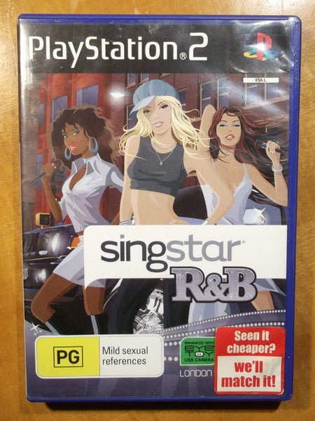 SingStar R & B - PS2 Game - Tested Working Carousel 1