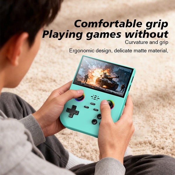 H3 Retro Handheld Game Console – 4.3-inch IPS Display 23 Emulators RGB Lights Su Carousel 6
