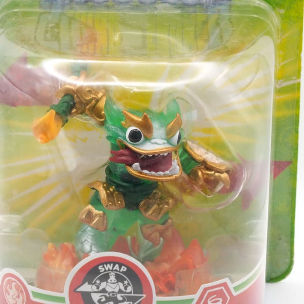 Skylanders Swap Force Jade Fire Kraken - BOXED RARE VARIANT Carousel 2