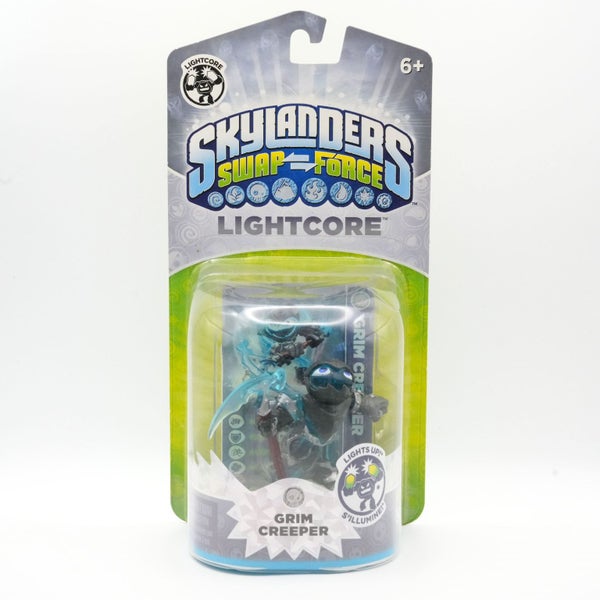 Skylanders Swap Force Grim Creeper BOXED lightcore Undead Reaper Carousel 1