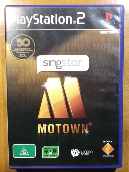 SingStar Motown - PS2 Game - Tested Working Carousel 1