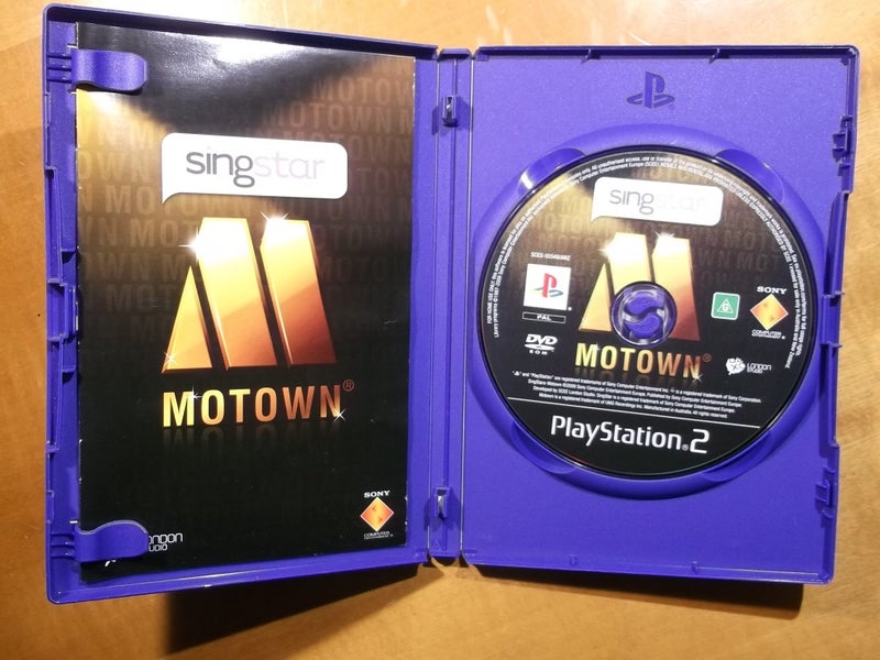 SingStar Motown - PS2 Game - Tested Working Carousel 2