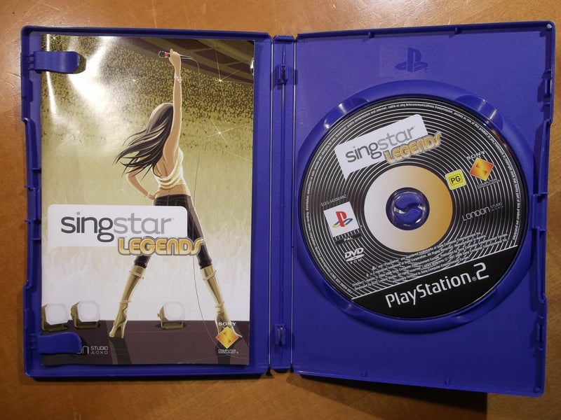 SingStar Legends - PS2 Game - Tested Working Carousel 2