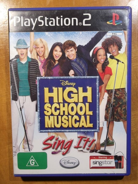 Disney High School Musical Sing it! - PS2 Game - Tested Working Carousel 1