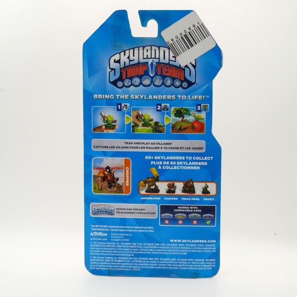 Skylanders Trap Team Chopper NIB BOXED Skylander Tech Element Carousel 2