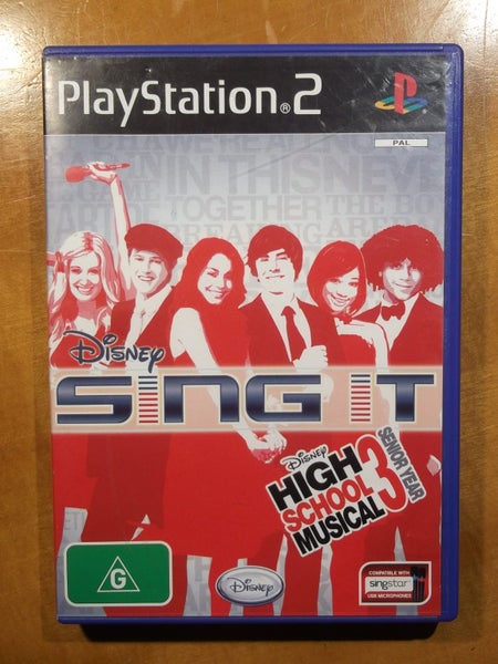 Disney Sing It: High School Musical 3: Senior Year - PS2 Game - Tested Working Carousel 1