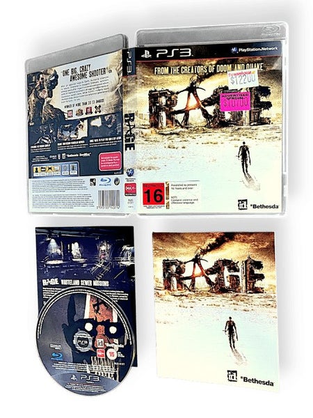 RAGE (PS3) *MINT COMPLETE* Carousel 1