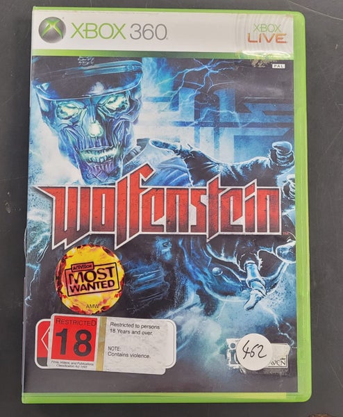 Wolfenstein Xbox 360 Game Carousel 1