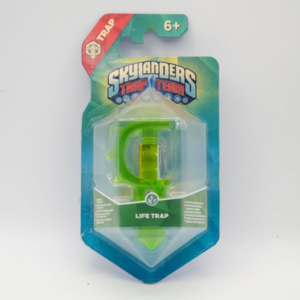 Skylanders Trap Team Life Sword Trap NIB BOXED Earth Trap Crystal - Jade Blade Carousel 1