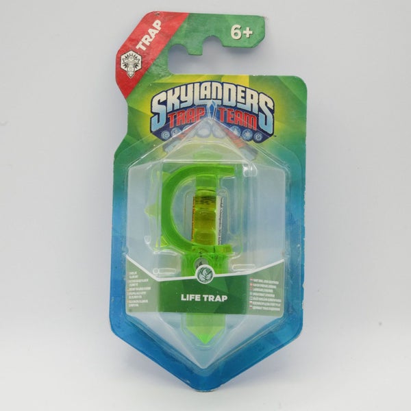 Skylanders Trap Team Life Sword Trap NIB BOXED Earth Trap Crystal - Jade Blade Carousel 1