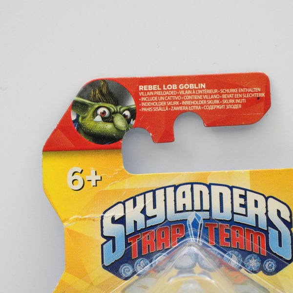 Skylanders Trap Team Light Rocket NIB BOXED Rebel Lob Goblin Villain Variant Carousel 2