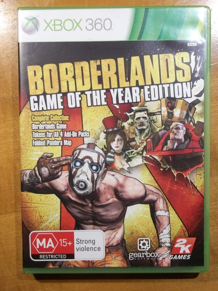 Borderlands GOTY Edition - XBOX 360 Game - Excellent Condition Carousel 1