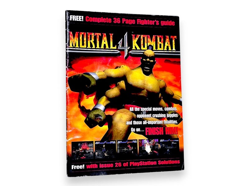 Mortal Kombat Magazine / Guide Carousel 1