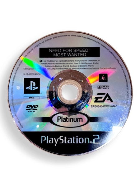 Need for Speed: Most Wanted (PS2) - Platinum Scratched Carousel 1