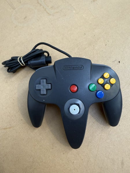 Genuine Nintendo 64 Controller - Black x Grey Carousel 1
