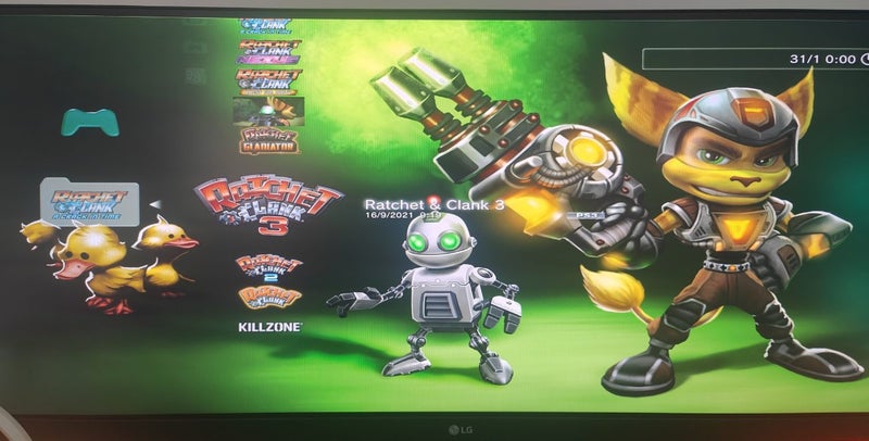 Playstation 3 Console - Includes Ratchet and Clank Trilogy Carousel 2