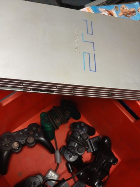 PS2 Console (parts only) and controllers ,extras Carousel 1