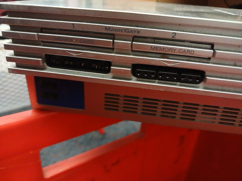 PS2 Console (parts only) and controllers ,extras Carousel 2