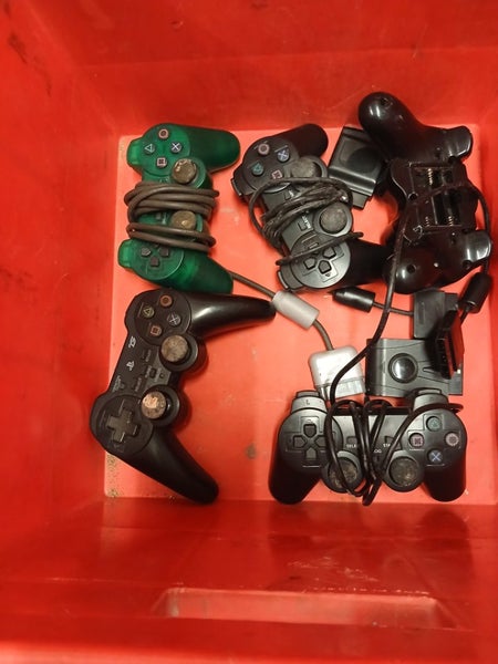 PS2 Console (parts only) and controllers ,extras Carousel 8
