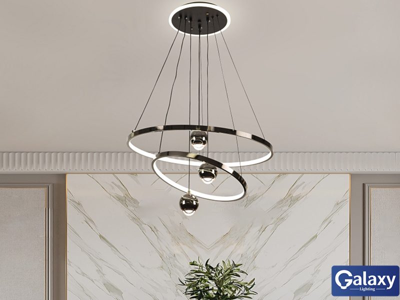 FREE SHIPPING ,Modern LED Pendant Light P357-60cm Carousel 1