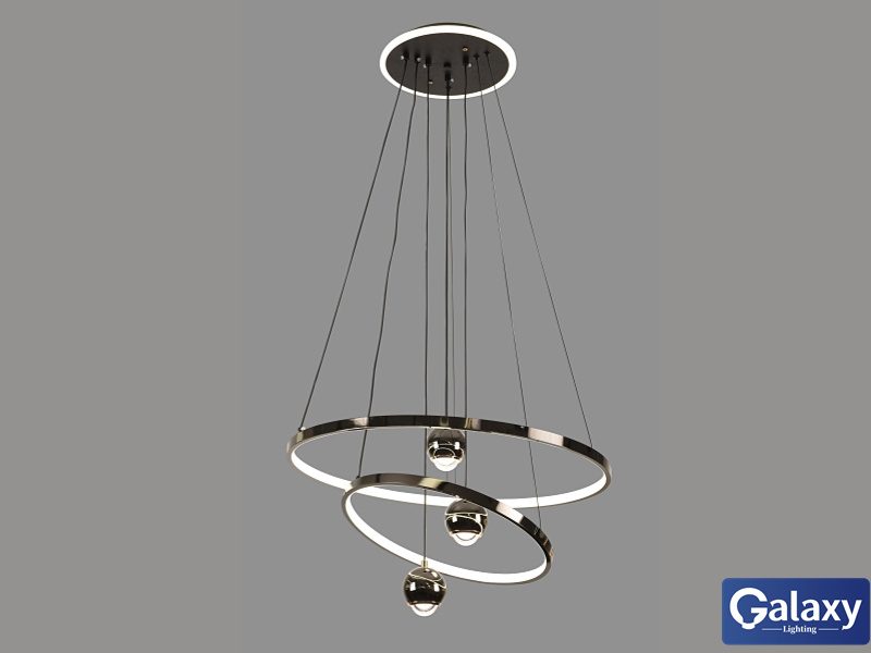FREE SHIPPING ,Modern LED Pendant Light P357-60cm Carousel 2