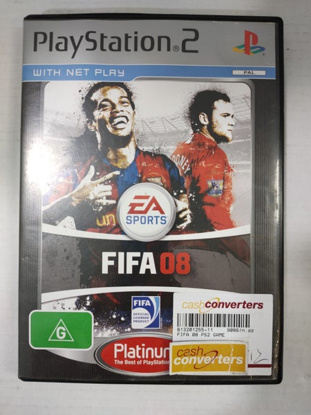FIFA 08 PS2 GAME PAL EA SPORTS Platinum #B13201255-11 Carousel 1