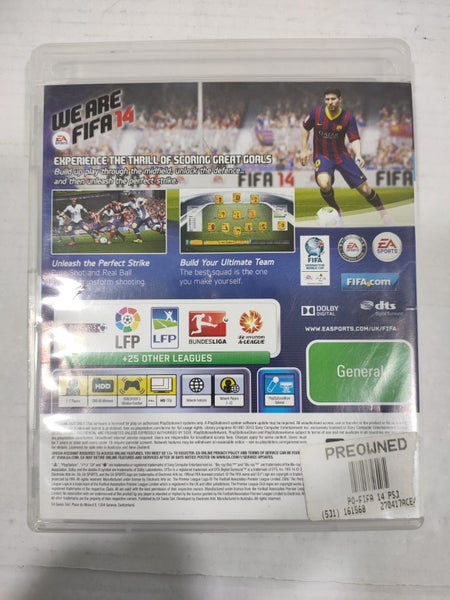 FIFA 14 PS3 GAME #B13201431-4 Carousel 2