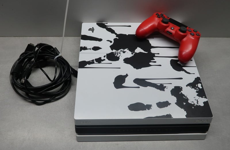 Sony PS4 Pro 1TB Death Stranding Limited Edition + Red Controller Carousel 5