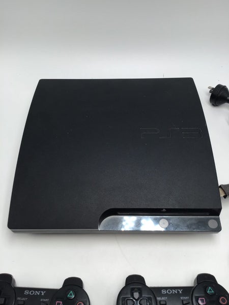 * 160GB Slim PS3 Console w/ 2 Controllers & Cables! * Carousel 2