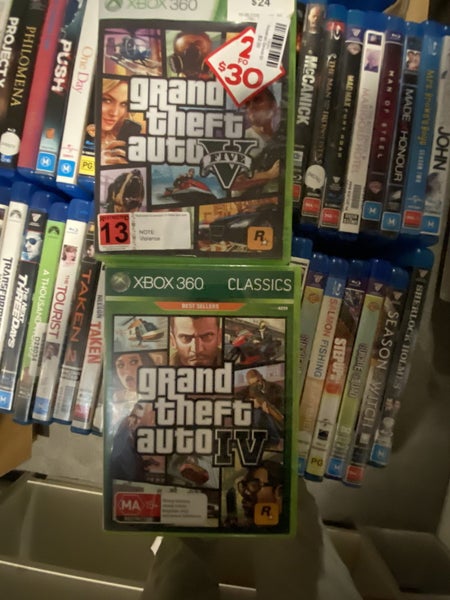 ** bulk buy x 2 GRAND THEFT AUTO XBOX 360 GAMES ** Carousel 1