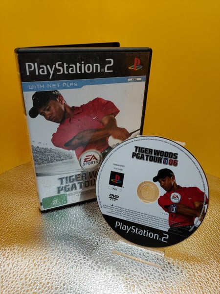 TIGER WOODS PGA TOUR 06 PS2 GAME PAL COMPLETE MANUAL #B13201255-13 Carousel 1