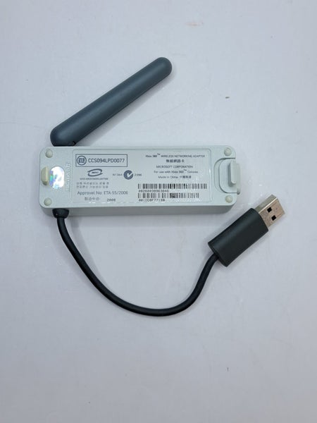* Genuine OEM White Xbox 360 Wireless Networking Adapter * Carousel 2