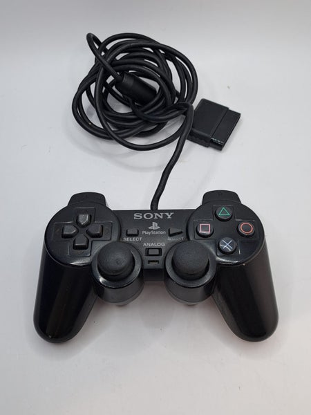 * Genuine OEM Black Dualshock PS2 Controller * Carousel 1