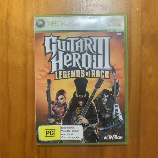 Guitar Hero III Legends of Rock Carousel 1