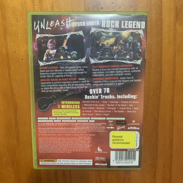 Guitar Hero III Legends of Rock Carousel 2