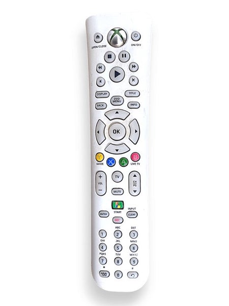 RARE V2 OFFICIAL Xbox 360 BACKLIT Media Remote TV Remote Carousel 1