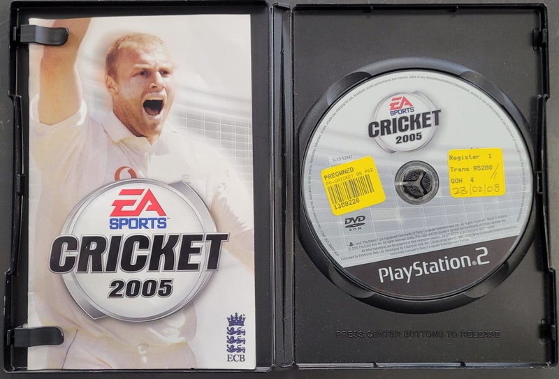Cricket 2005 PS2 Game Carousel 2