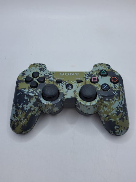 * Genuine OEM Camo / Black Dualshock PS2 Controller * Carousel 1