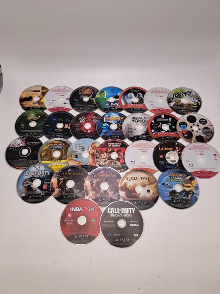 * HUGE BULK PS3 Playstation 3 28x Game Discs Lot! * Carousel 1