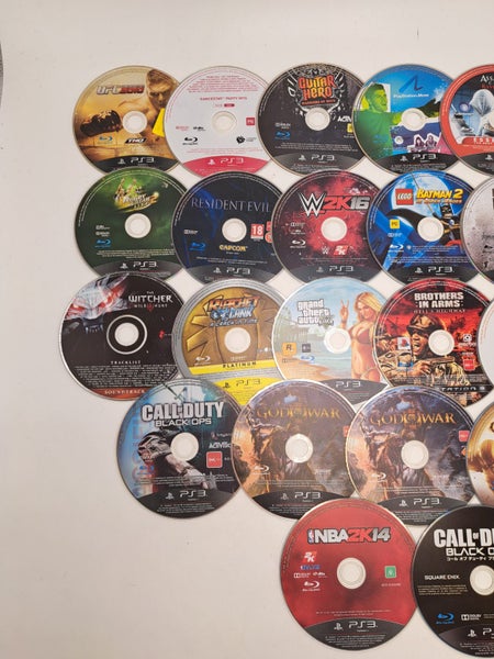 * HUGE BULK PS3 Playstation 3 28x Game Discs Lot! * Carousel 2