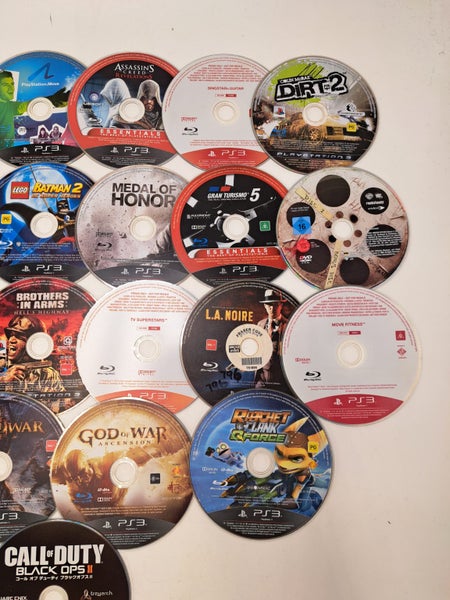 * HUGE BULK PS3 Playstation 3 28x Game Discs Lot! * Carousel 4